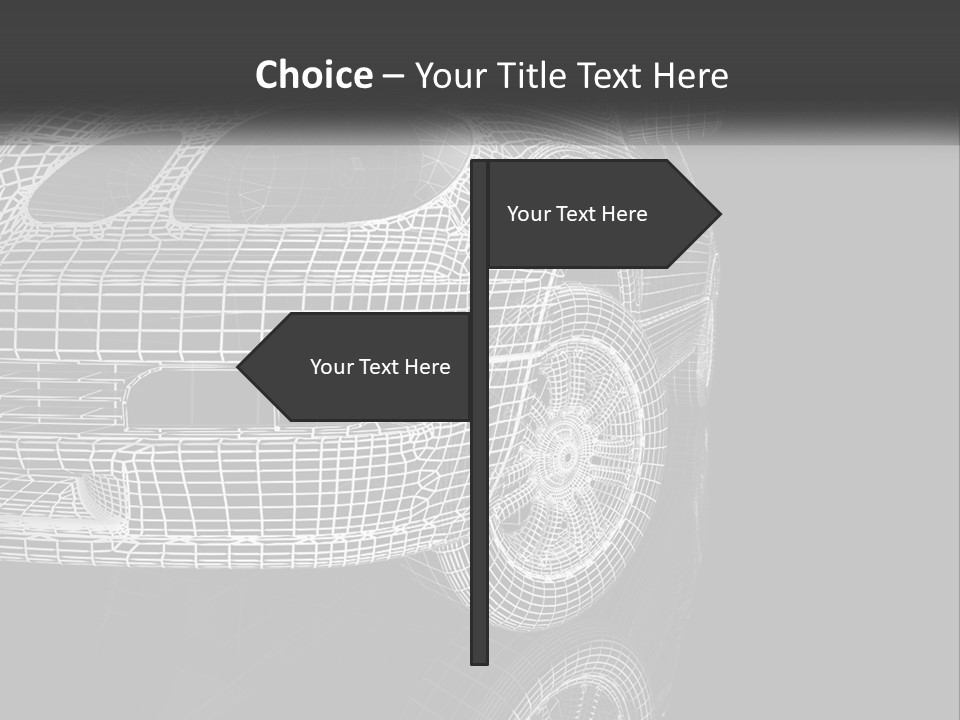 Technology Cool Temperature PowerPoint Template