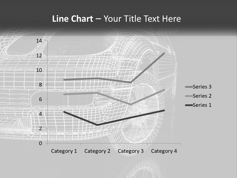 Technology Cool Temperature PowerPoint Template