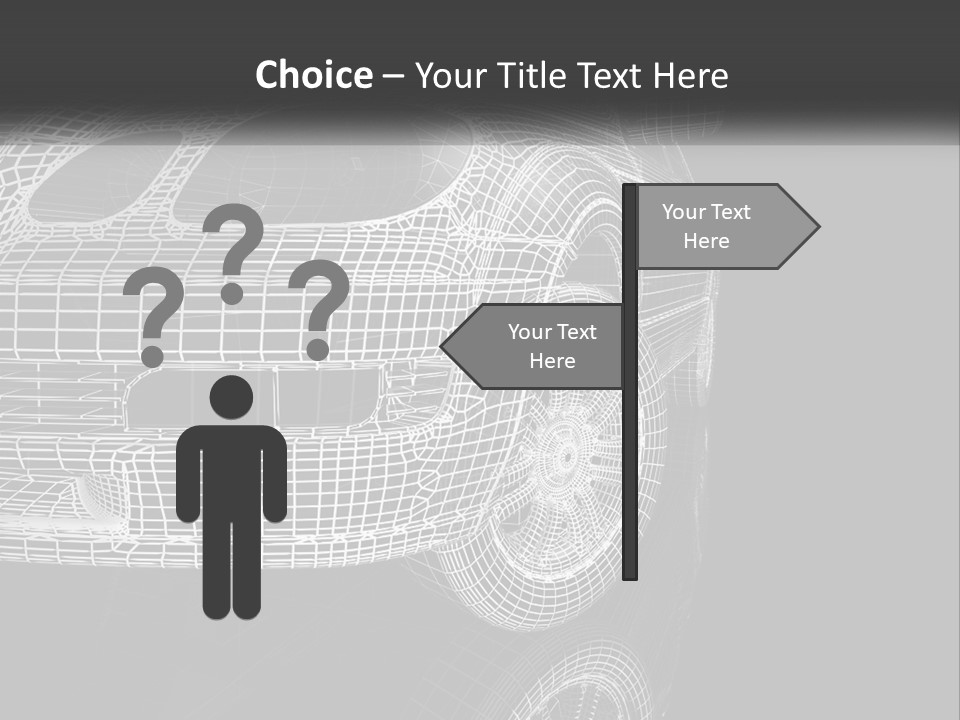Technology Cool Temperature PowerPoint Template
