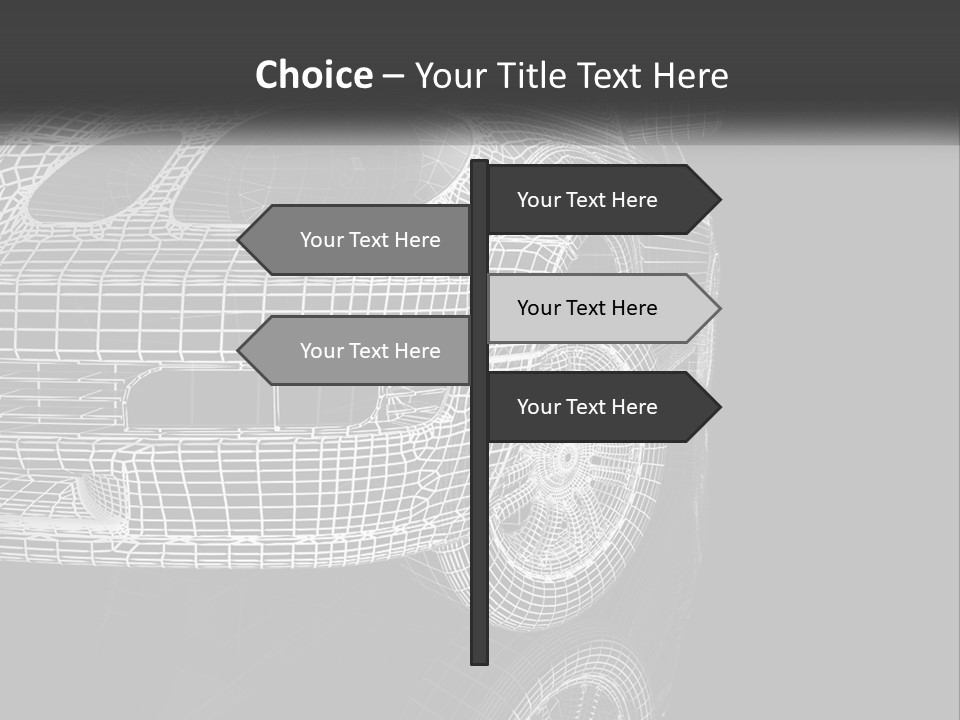 Technology Cool Temperature PowerPoint Template