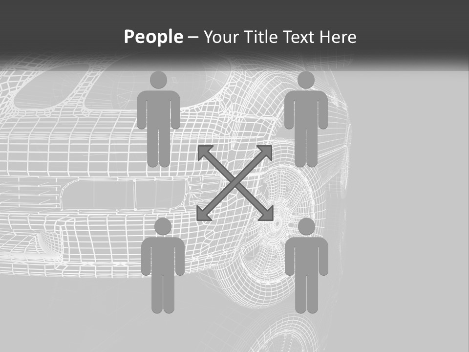 Technology Cool Temperature PowerPoint Template