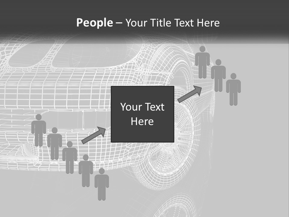 Technology Cool Temperature PowerPoint Template