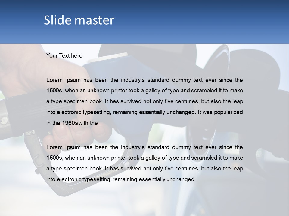 Electric House Conditioner PowerPoint Template