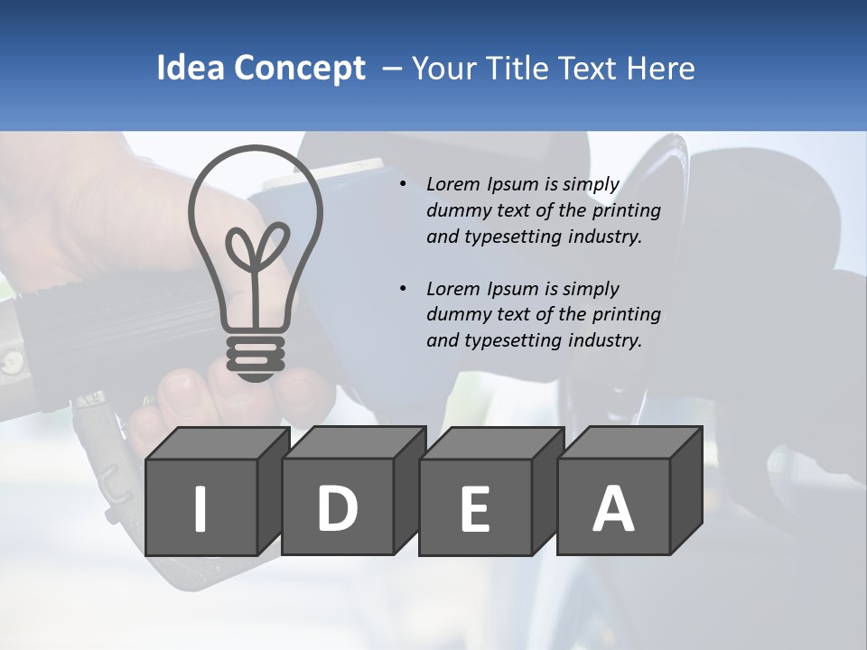 Electric House Conditioner PowerPoint Template