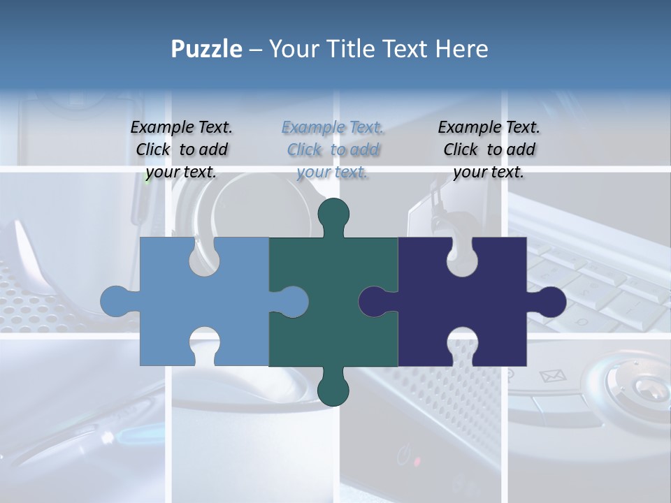 Equipment Condition Electric PowerPoint Template