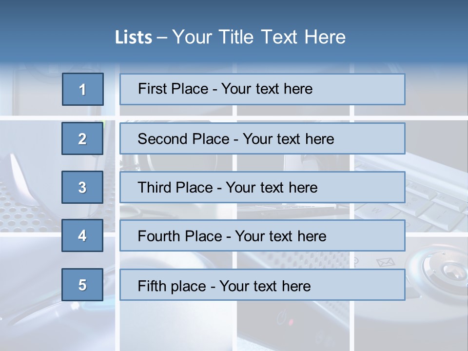 Equipment Condition Electric PowerPoint Template