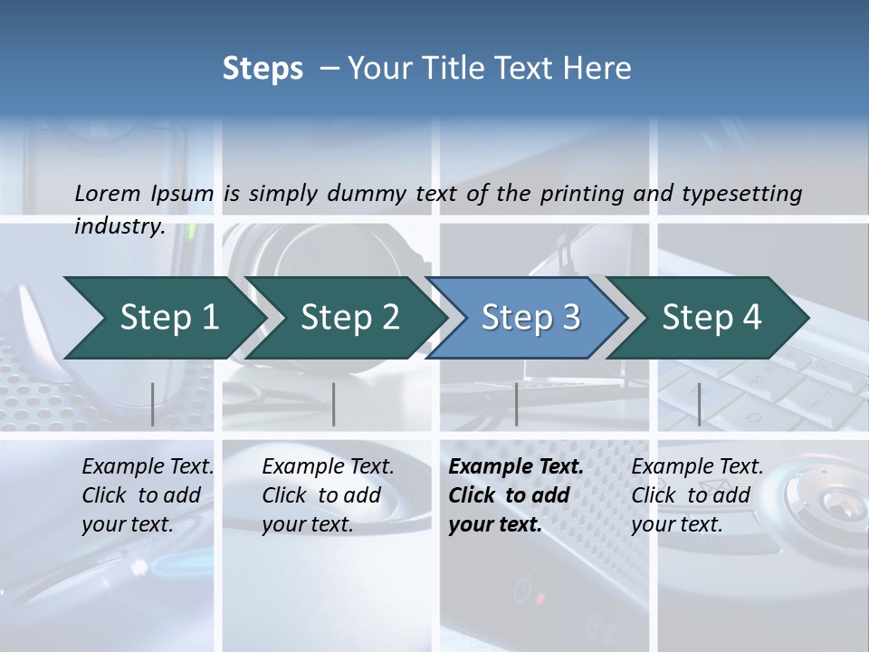 Equipment Condition Electric PowerPoint Template