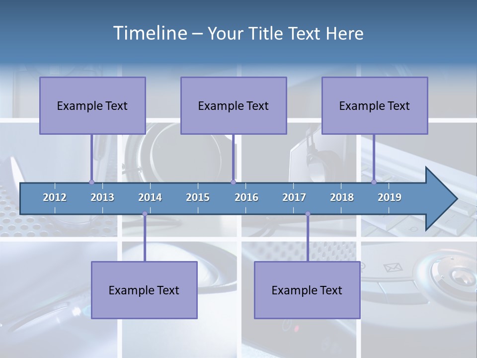 Equipment Condition Electric PowerPoint Template