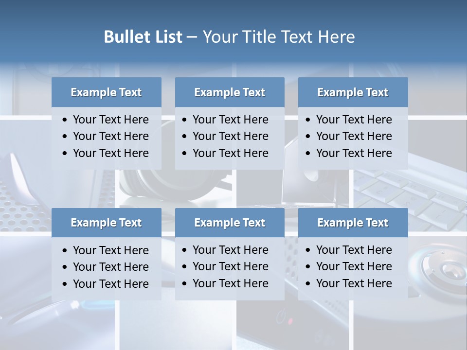 Equipment Condition Electric PowerPoint Template