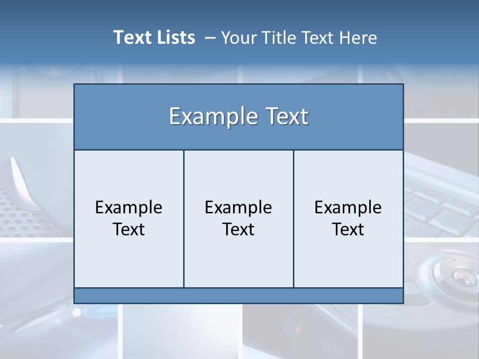 Equipment Condition Electric PowerPoint Template