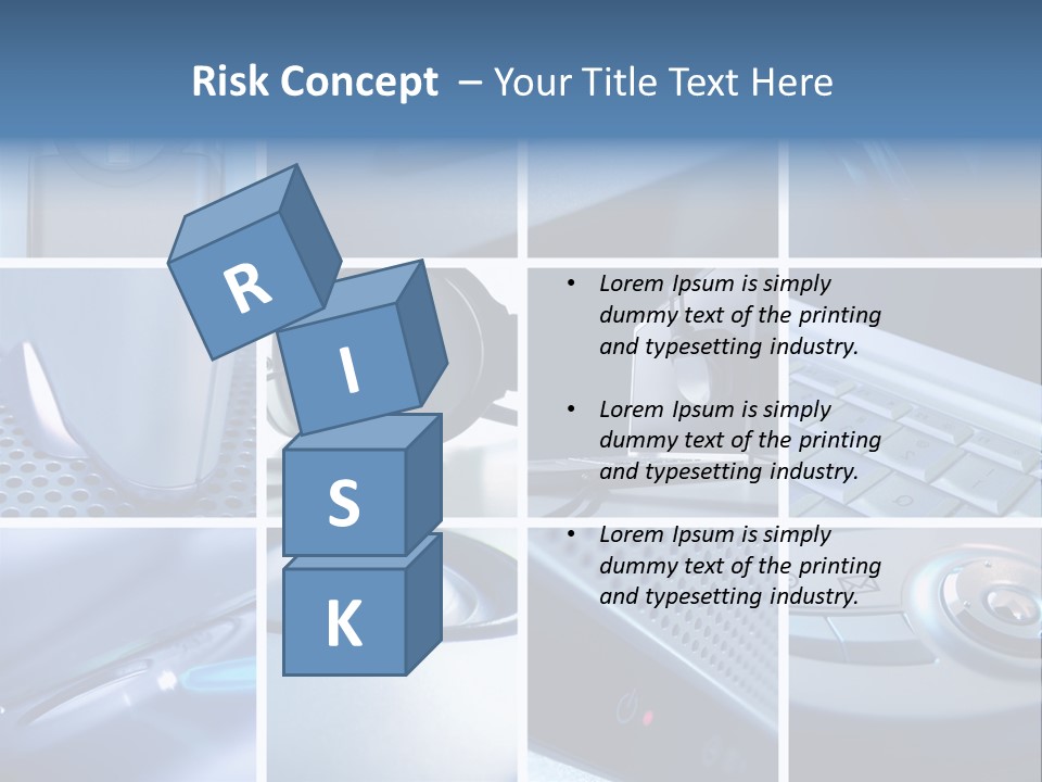 Equipment Condition Electric PowerPoint Template