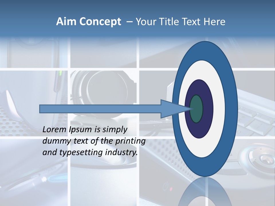 Equipment Condition Electric PowerPoint Template