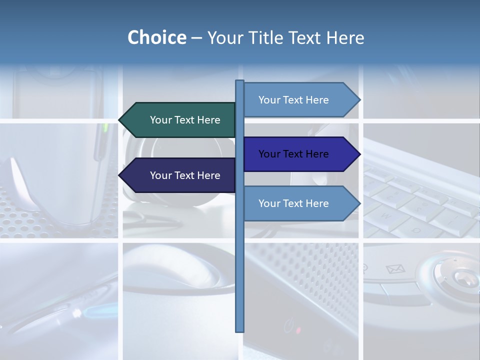 Equipment Condition Electric PowerPoint Template