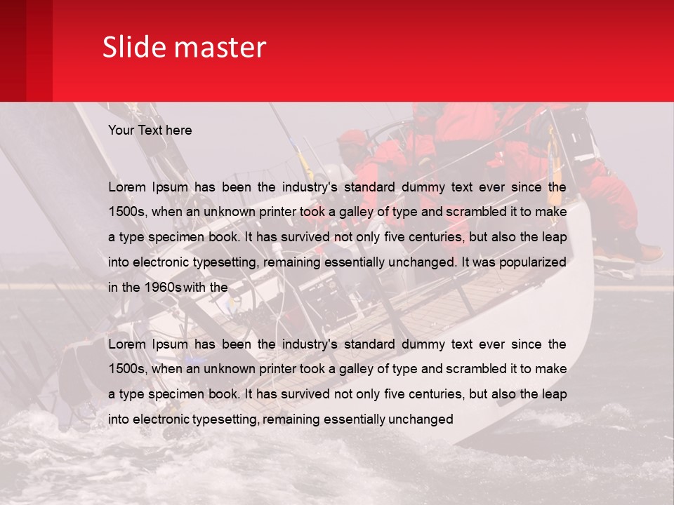 Switch White Temperature PowerPoint Template