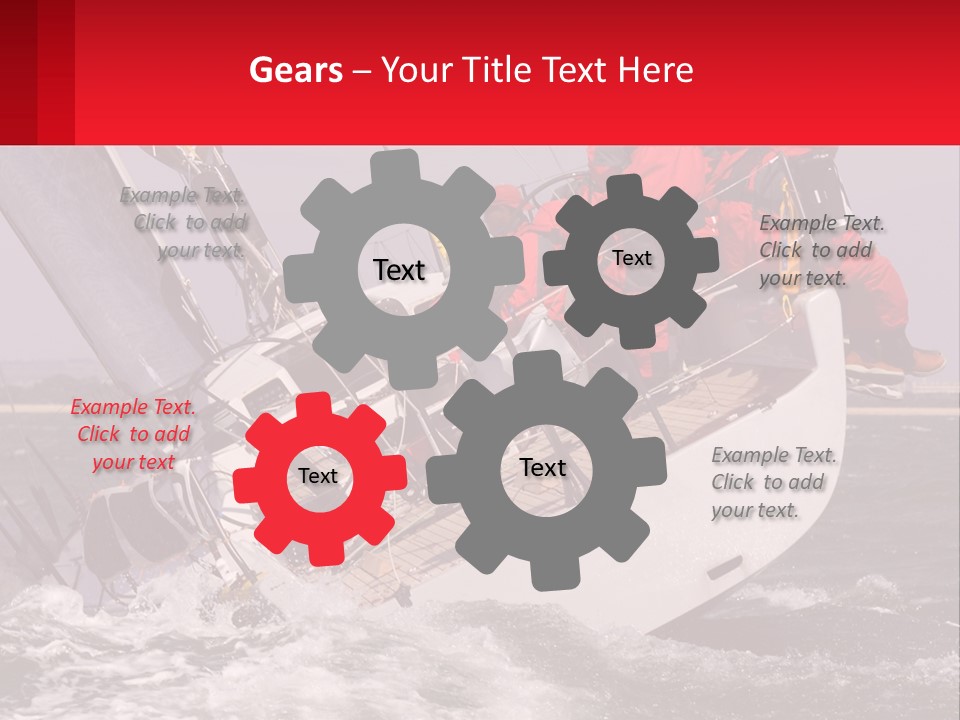 Switch White Temperature PowerPoint Template