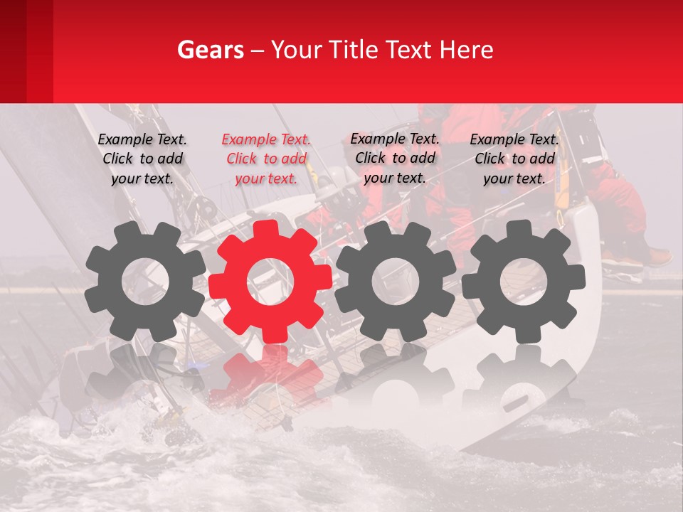 Switch White Temperature PowerPoint Template