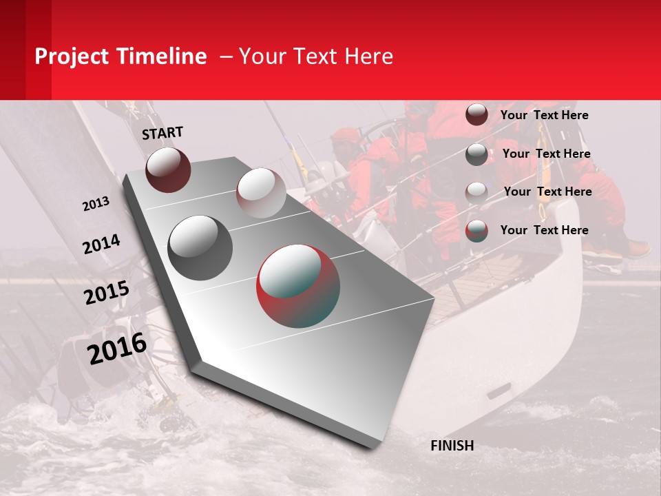 Switch White Temperature PowerPoint Template