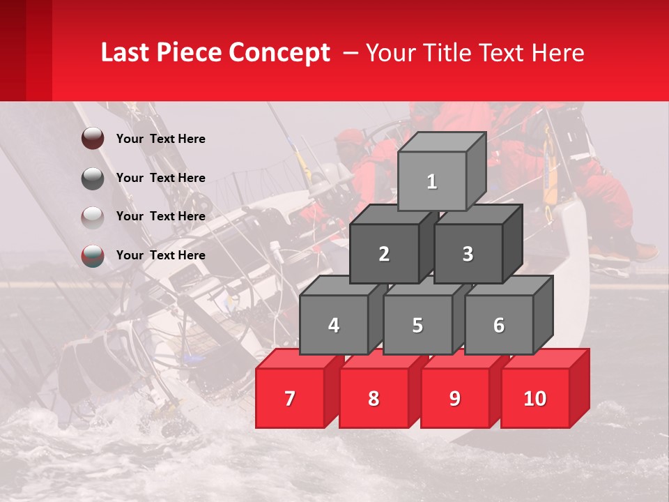 Switch White Temperature PowerPoint Template