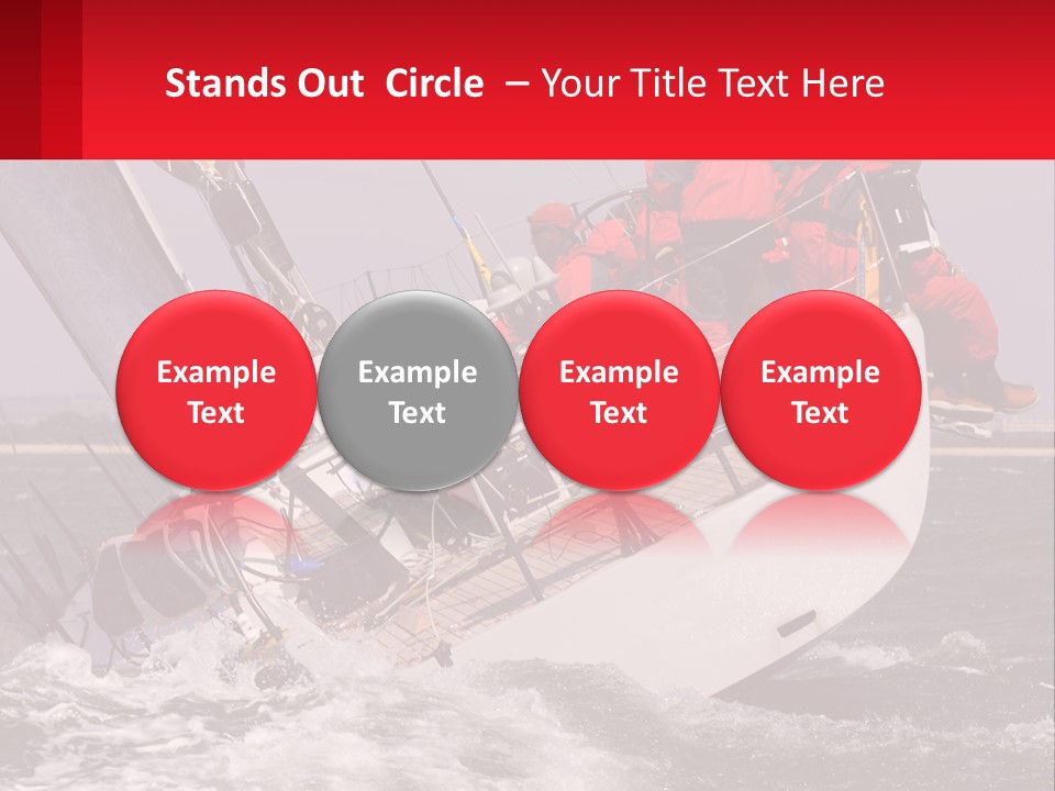 Switch White Temperature PowerPoint Template