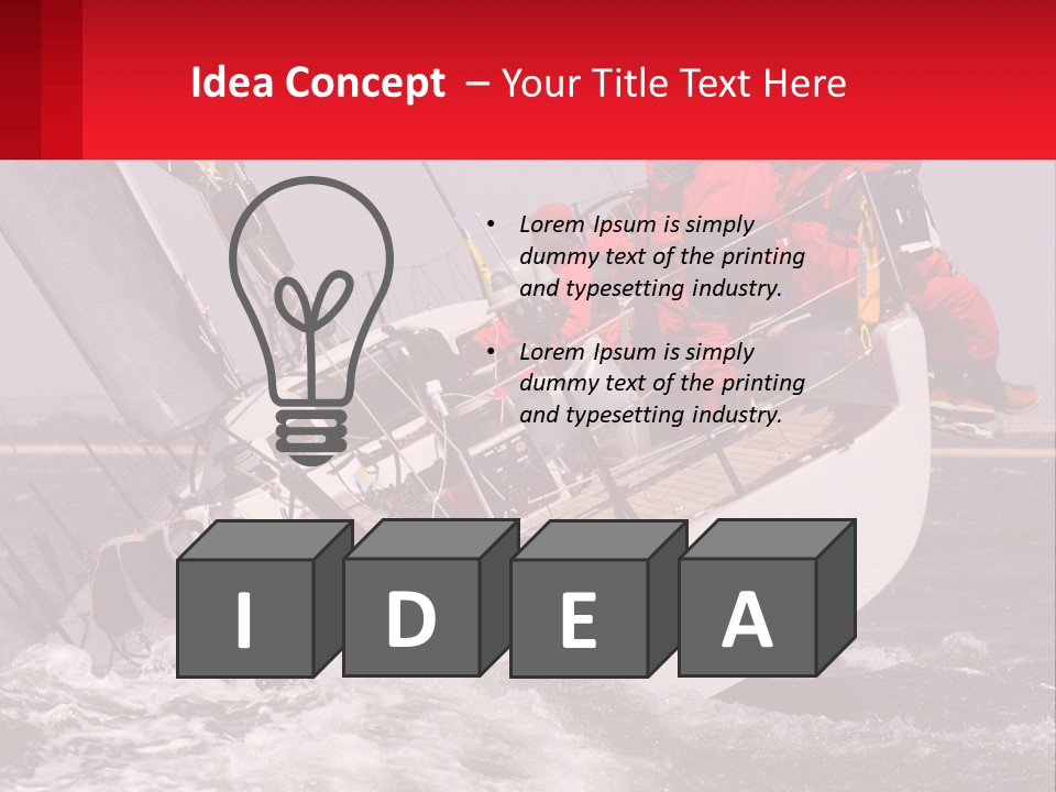 Switch White Temperature PowerPoint Template