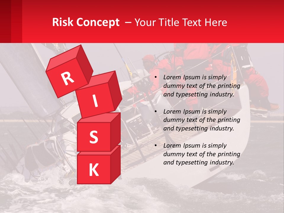 Switch White Temperature PowerPoint Template