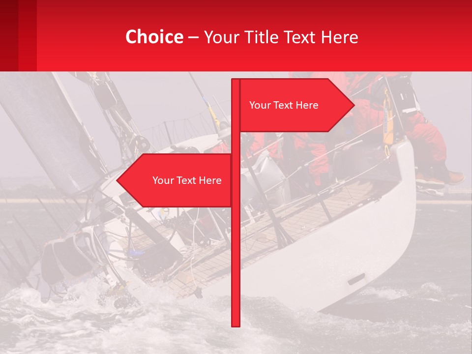 Switch White Temperature PowerPoint Template