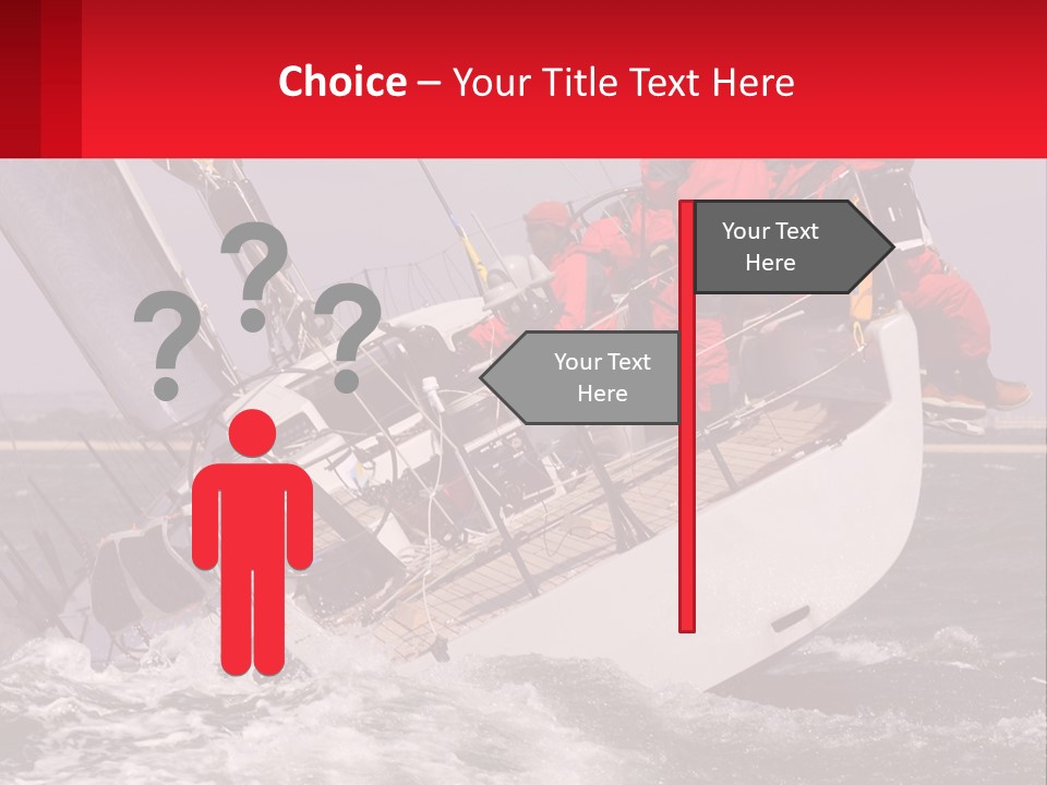 Switch White Temperature PowerPoint Template