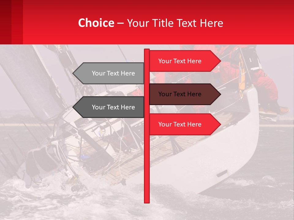 Switch White Temperature PowerPoint Template