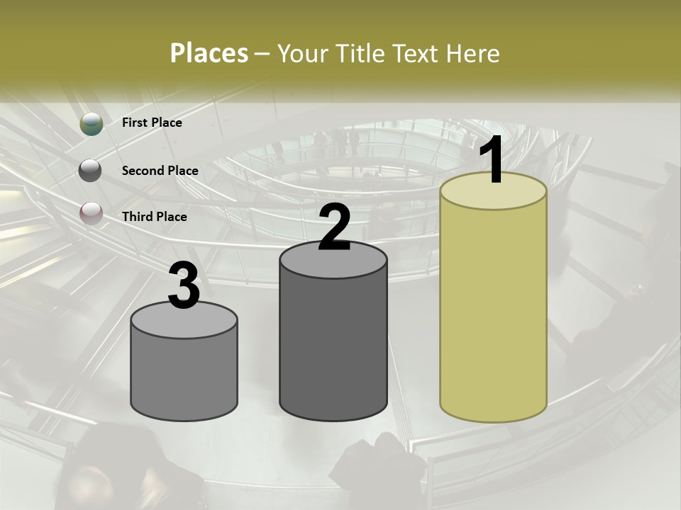 Cold White Technology PowerPoint Template