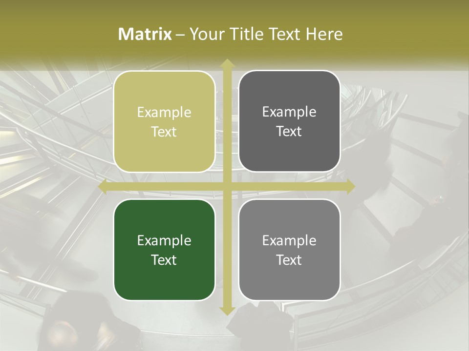 Cold White Technology PowerPoint Template