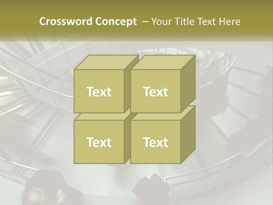 Cold White Technology PowerPoint Template