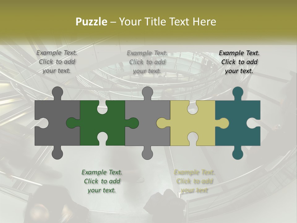 Cold White Technology PowerPoint Template