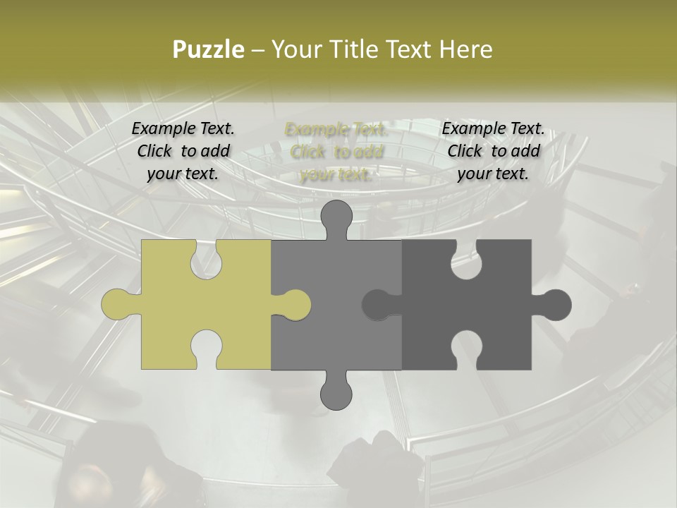 Cold White Technology PowerPoint Template