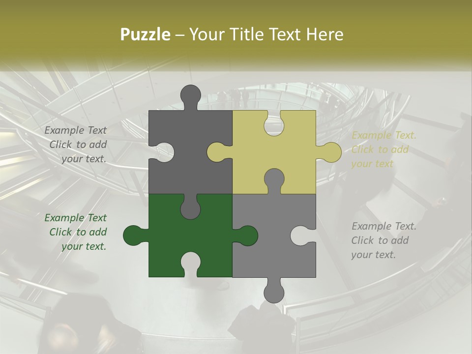 Cold White Technology PowerPoint Template