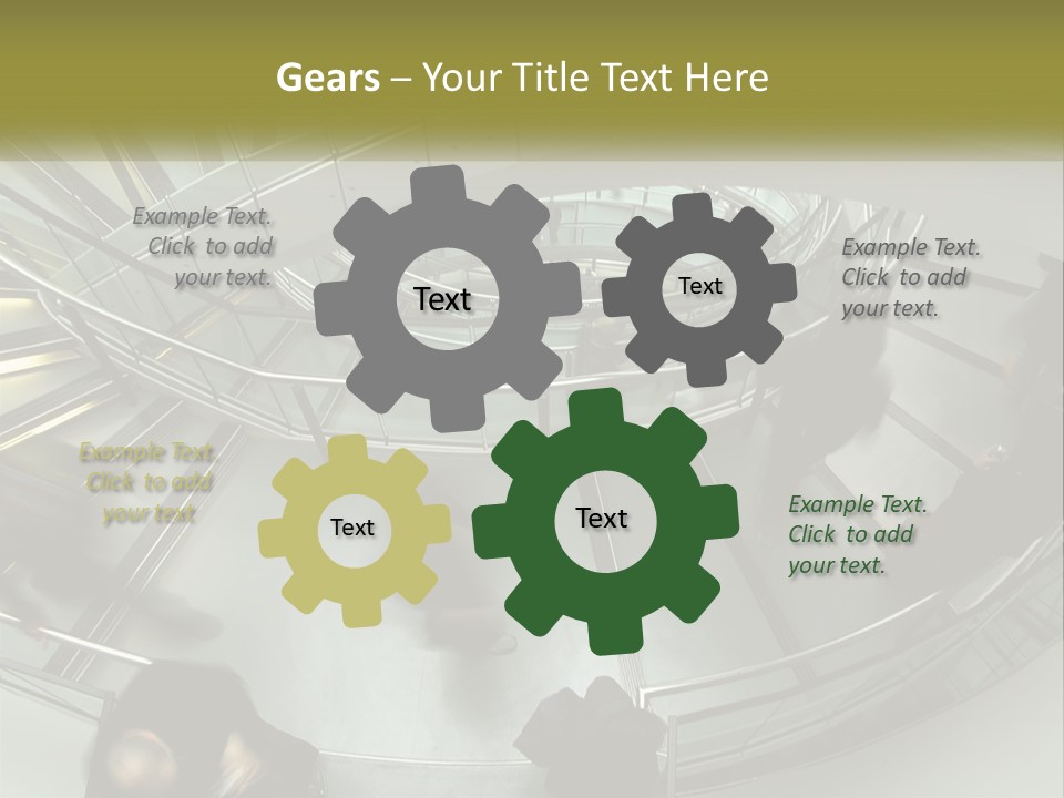 Cold White Technology PowerPoint Template