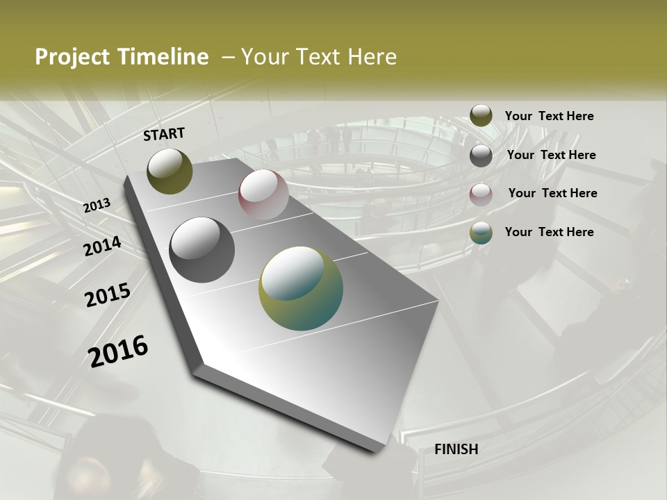 Cold White Technology PowerPoint Template