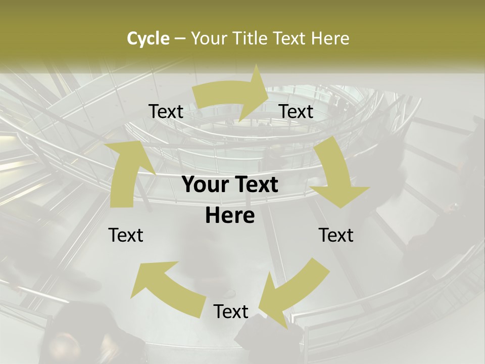 Cold White Technology PowerPoint Template