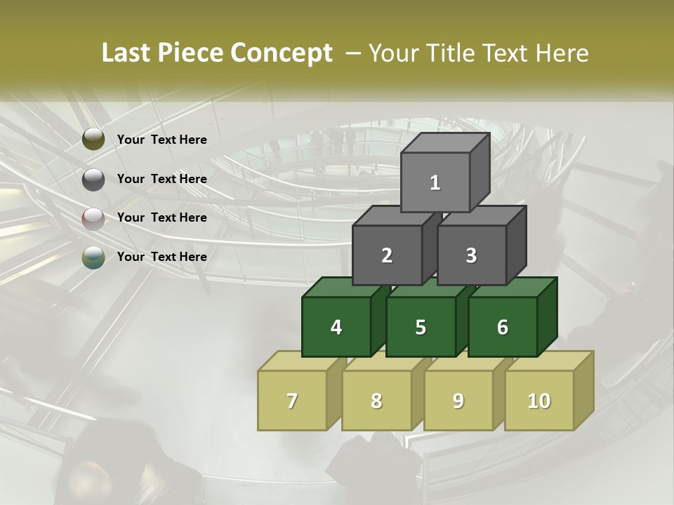 Cold White Technology PowerPoint Template