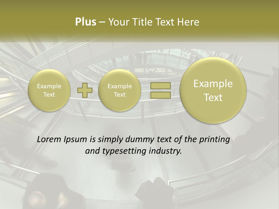 Cold White Technology PowerPoint Template