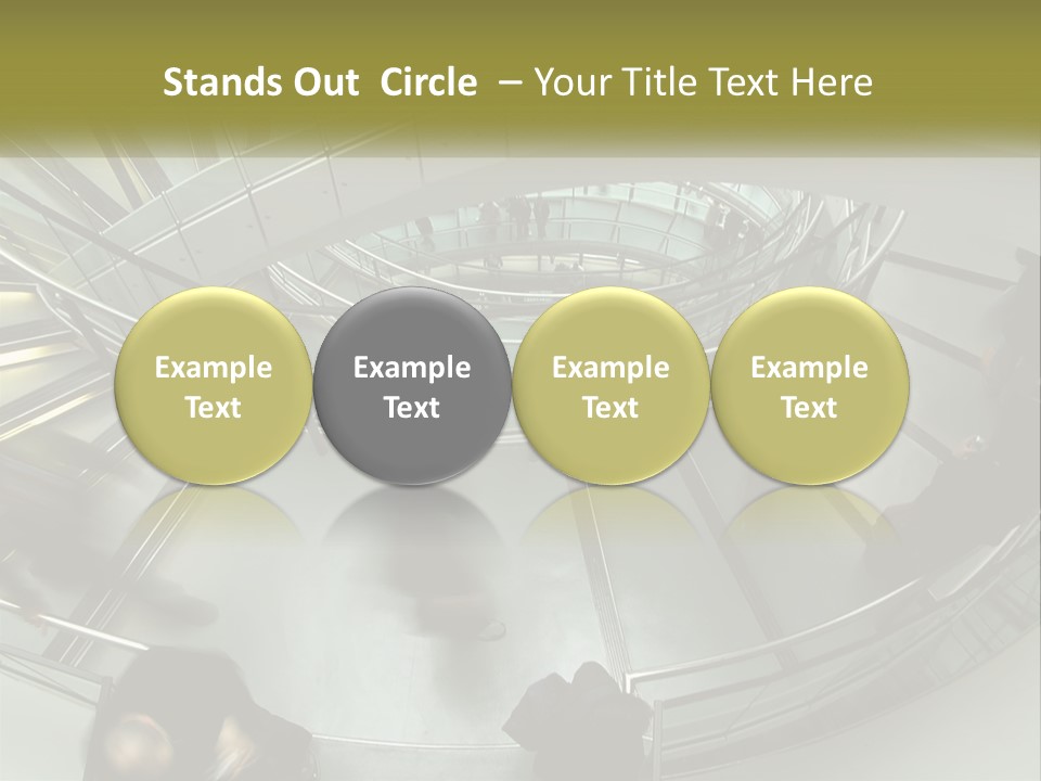 Cold White Technology PowerPoint Template