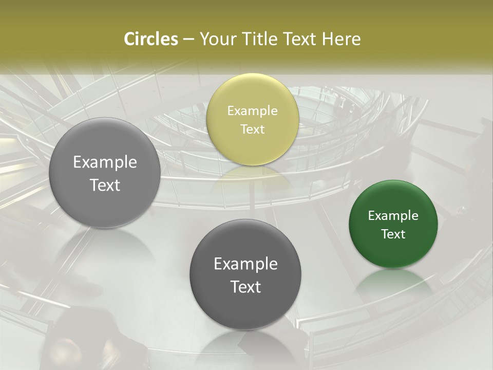 Cold White Technology PowerPoint Template