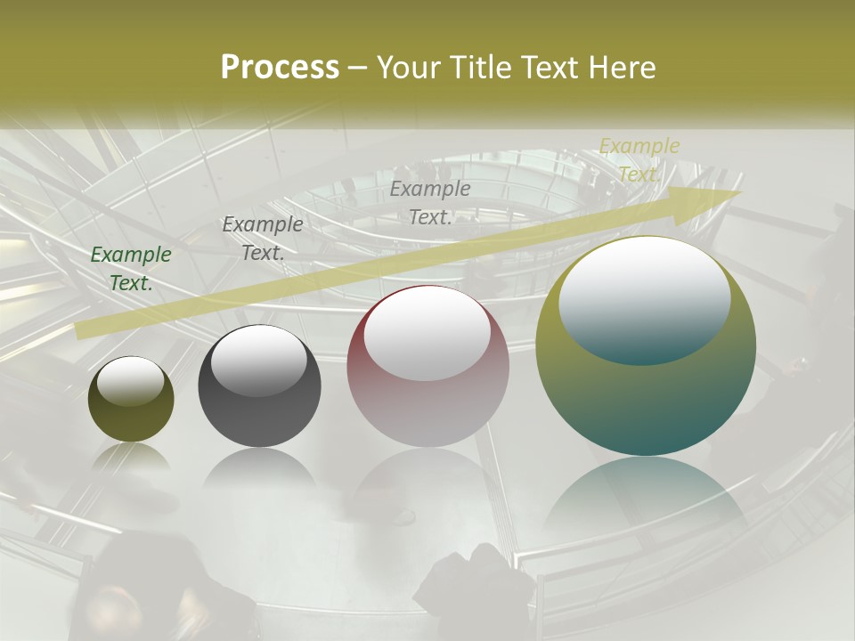 Cold White Technology PowerPoint Template