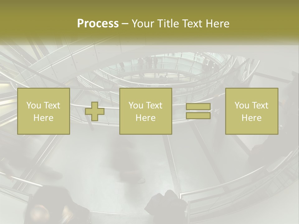 Cold White Technology PowerPoint Template