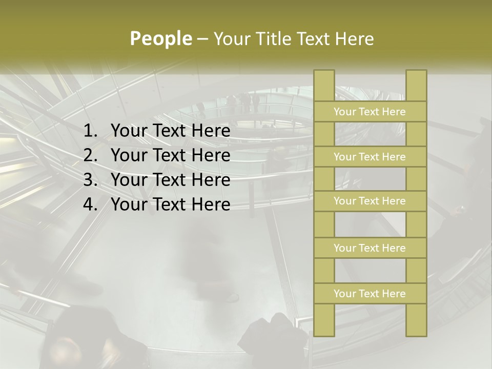 Cold White Technology PowerPoint Template