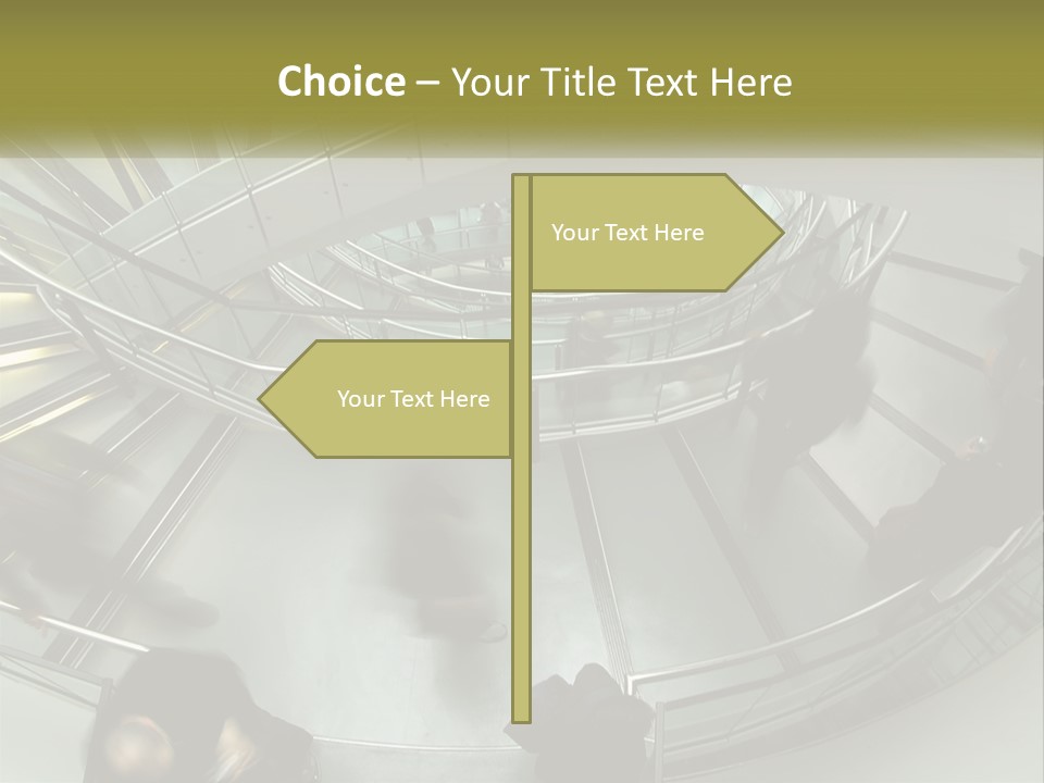 Cold White Technology PowerPoint Template