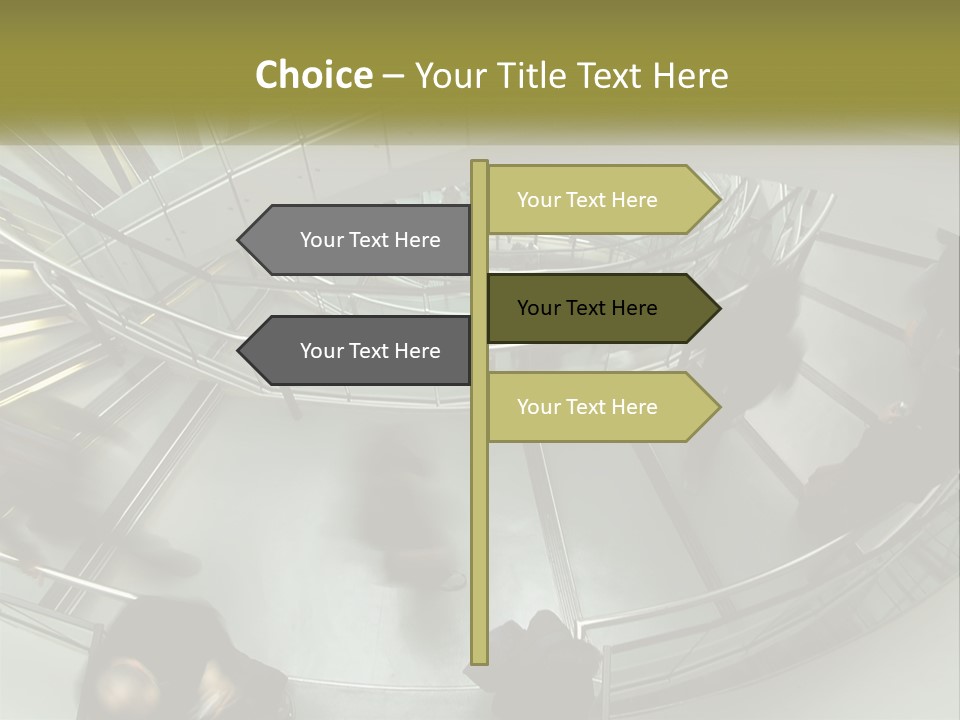 Cold White Technology PowerPoint Template