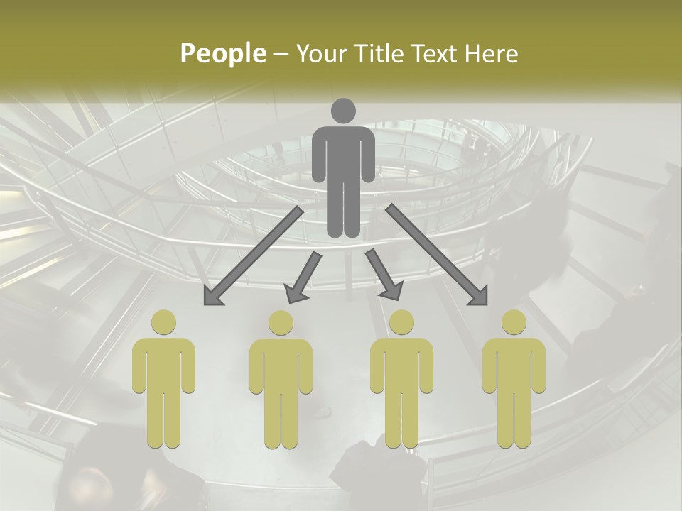 Cold White Technology PowerPoint Template