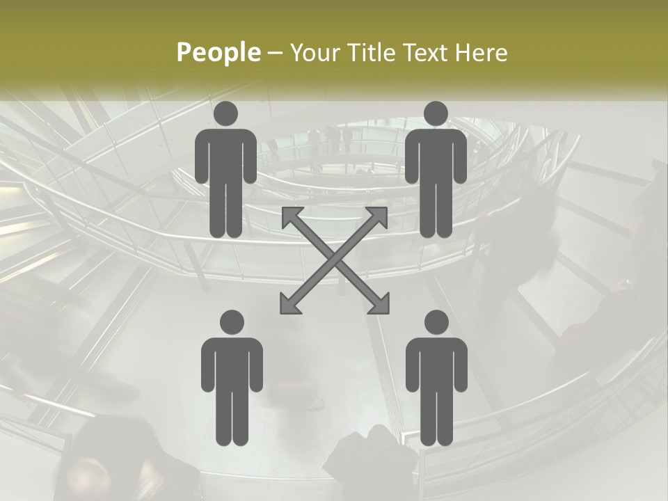 Cold White Technology PowerPoint Template