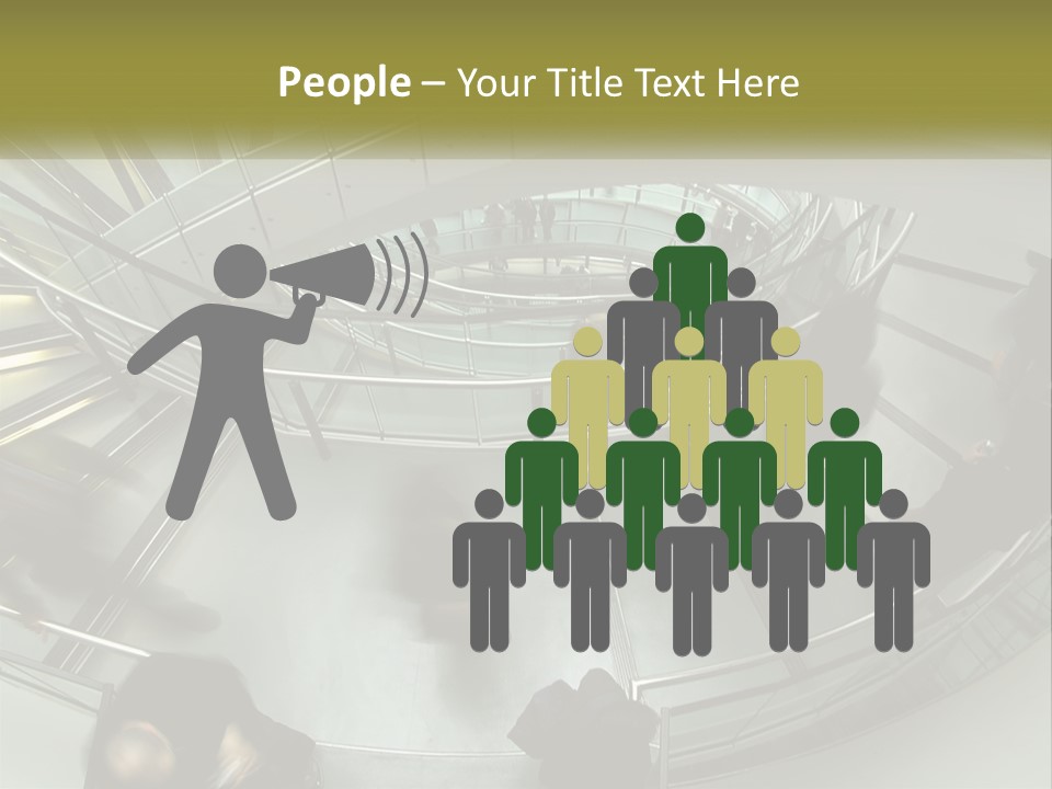 Cold White Technology PowerPoint Template