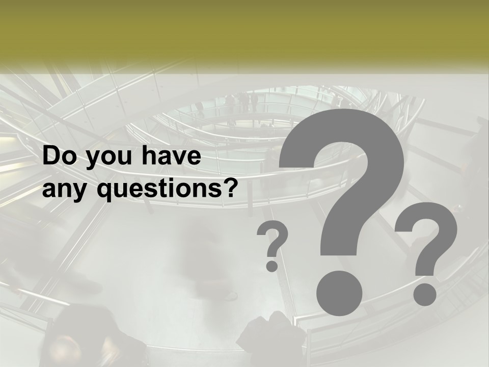 Cold White Technology PowerPoint Template